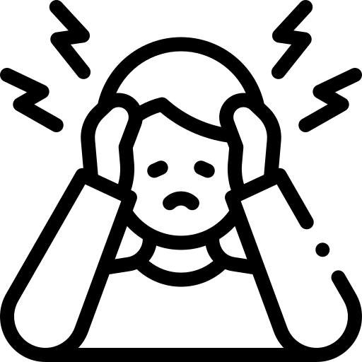 Elevated Cortisol<br> (Stress hormone)